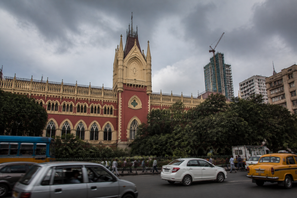 Calcutta High Court in Kolkata linked to an illegal construction investigation