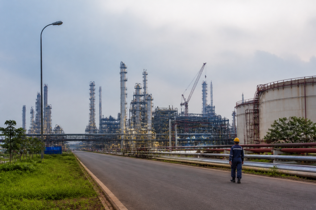 Haldia investment site with petrochemical facilities and industrial infrastructure in West Bengal