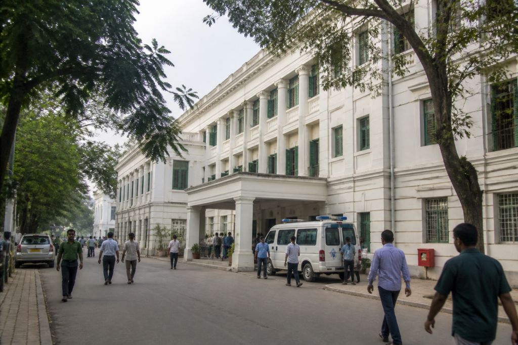 Kolkata Pavlov Hospital building representing the approved expansion of mental-health beds