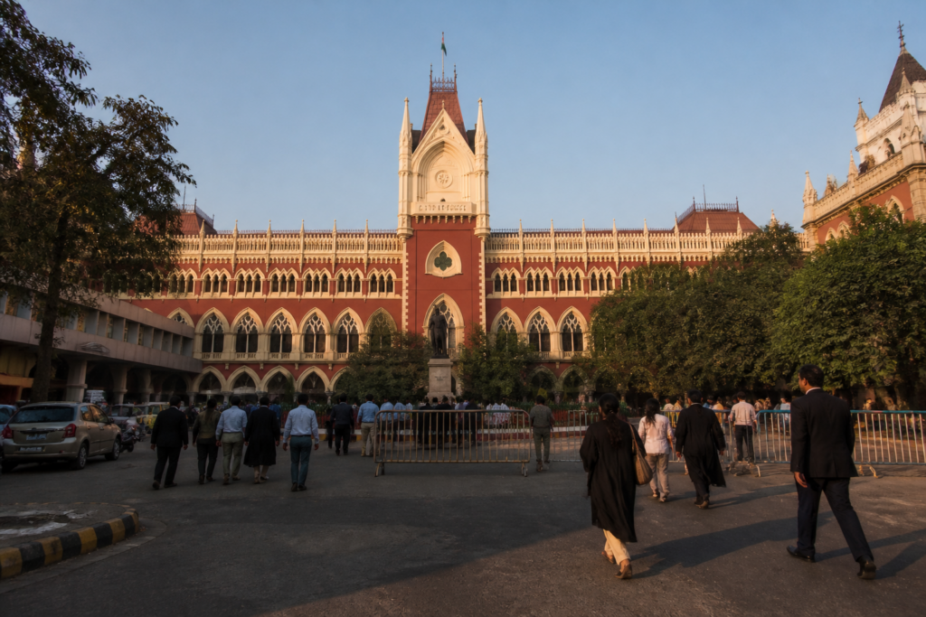 Calcutta High Court building linked to the Mahua Moitra security case