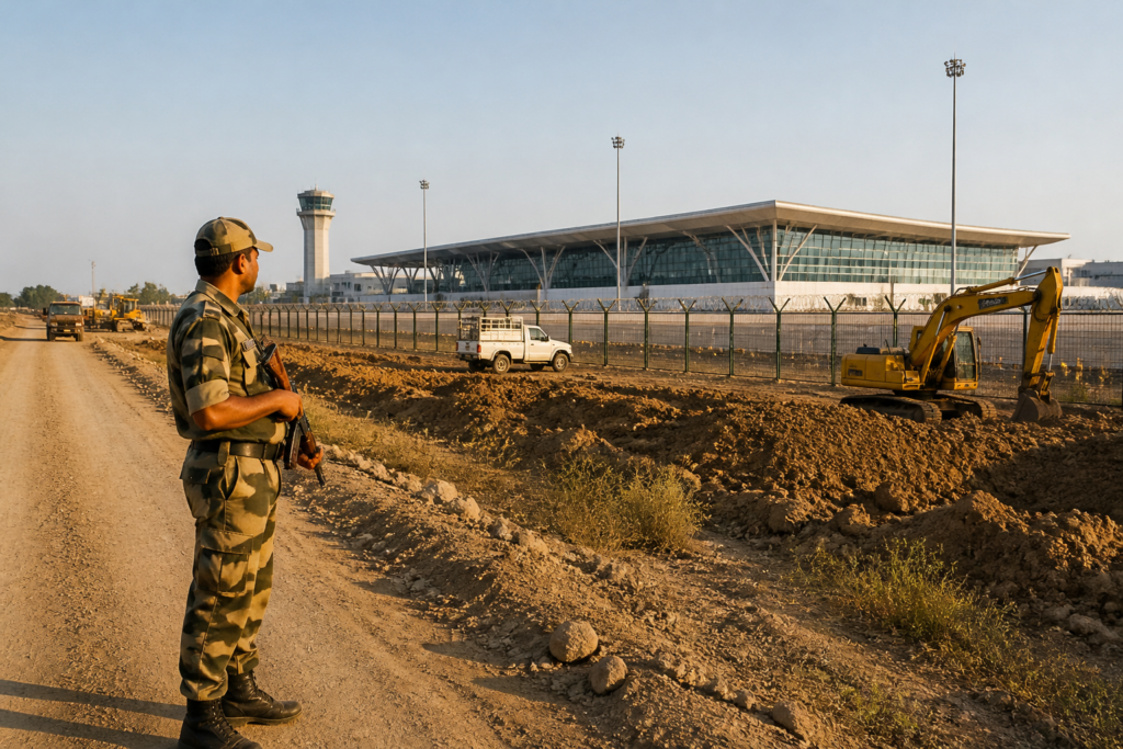 Deoghar airport surveillance and airport facilities in Jharkhand
