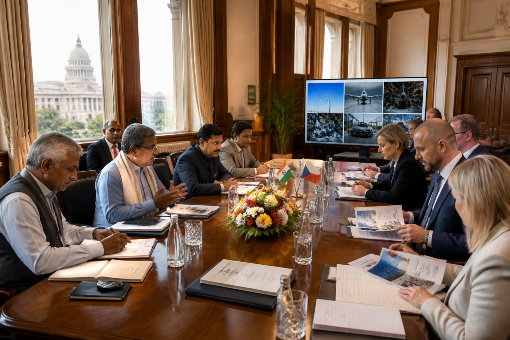 Czech investment in Karnataka discussed at Vidhana Soudha meeting in Bengaluru