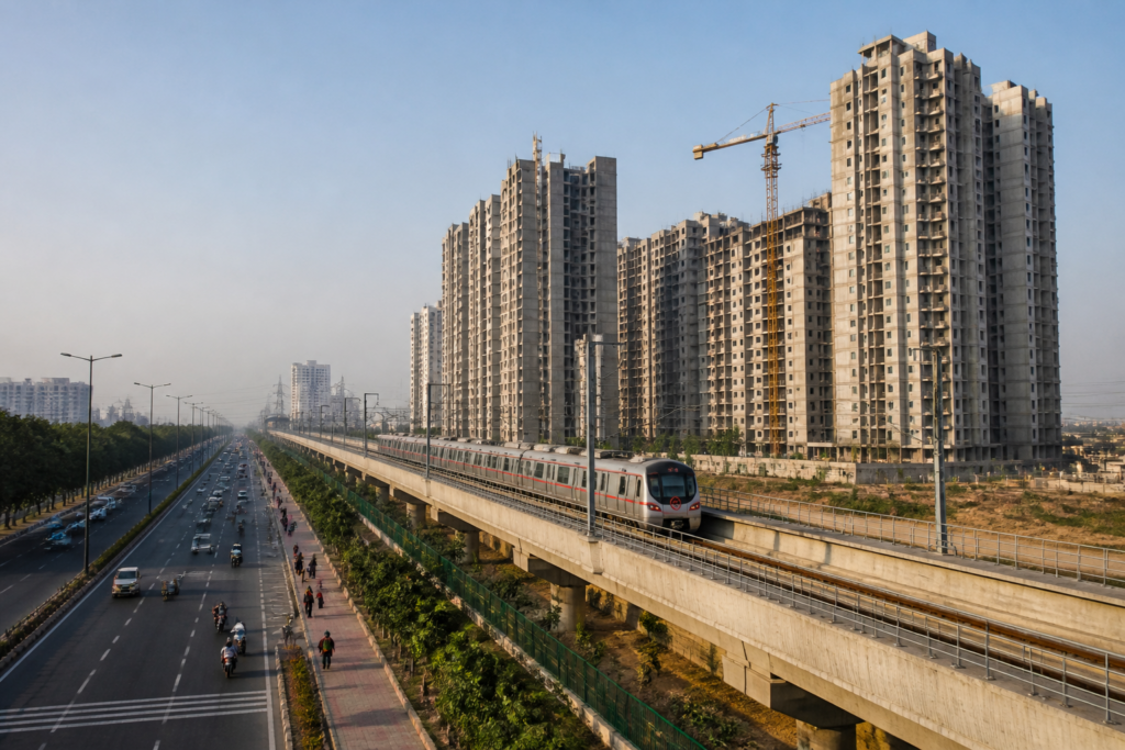 Delhi TOD policy plans high-rise homes near metro and RRTS corridors