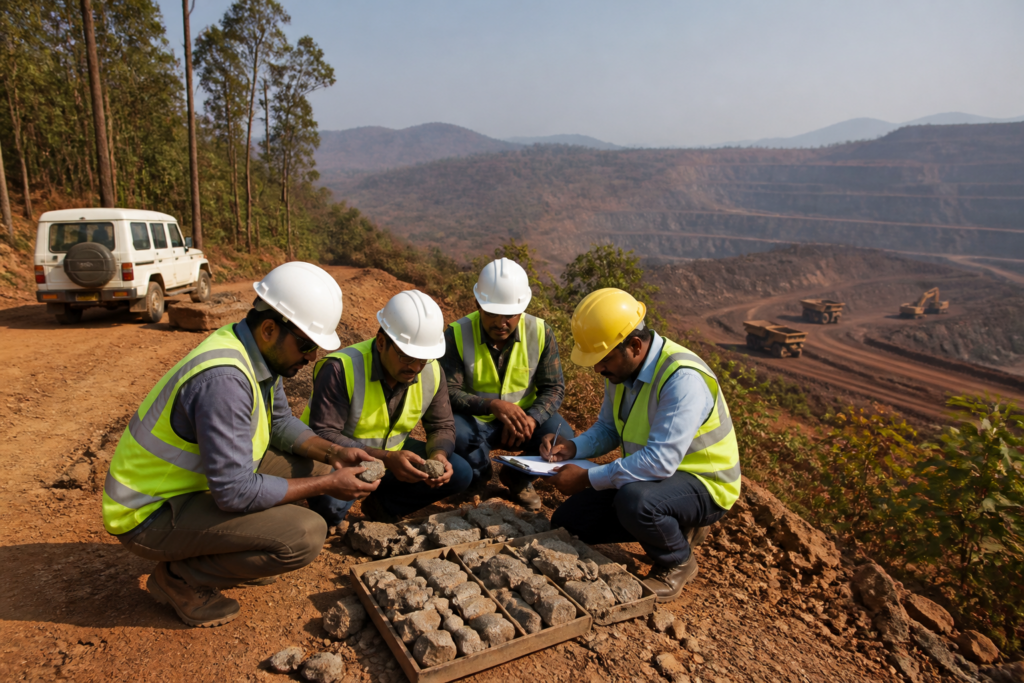 Critical mineral exploration in Odisha linked to OMC mining operations and mineral-bearing areas