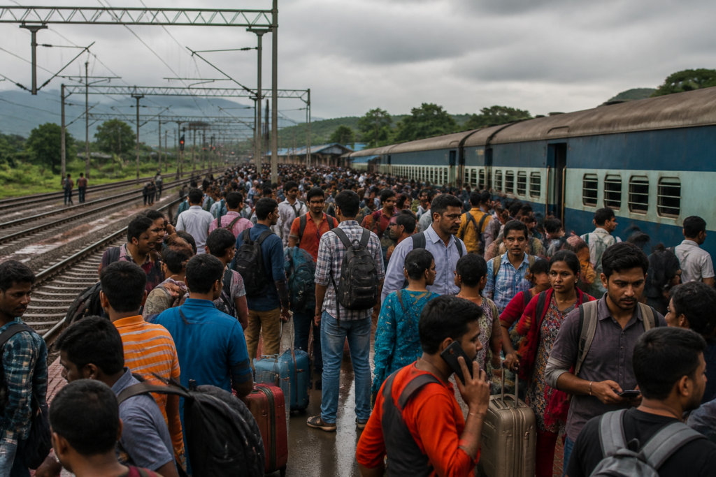 Kasara railway block affecting long-distance trains on the Mumbai-Pune rail route
