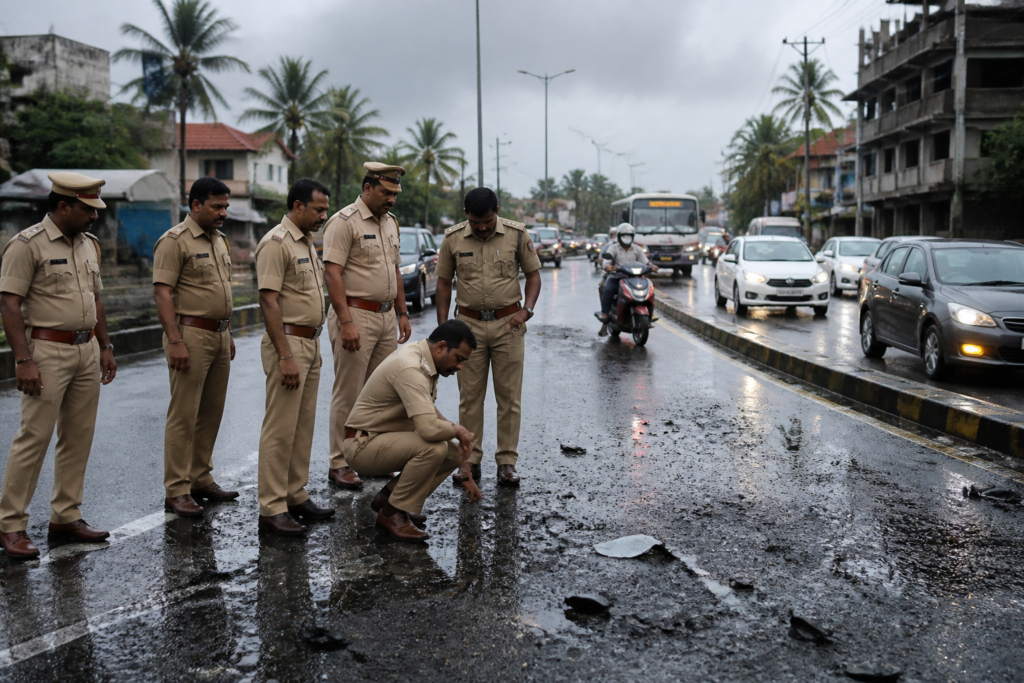 Police investigate the Nedumbassery accident case in Kerala amid a drunk-driving probe