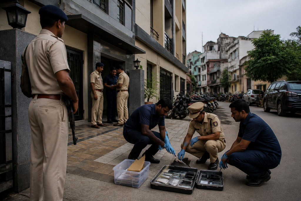 Ranchi cyber fraud racket raid linked to rented flats and seized electronic devices