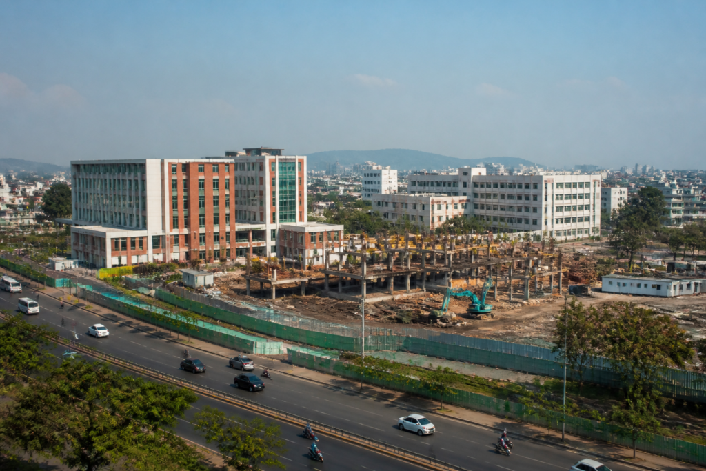 ESIC Medical College Pune campus and hospital development representing new medical education capacity