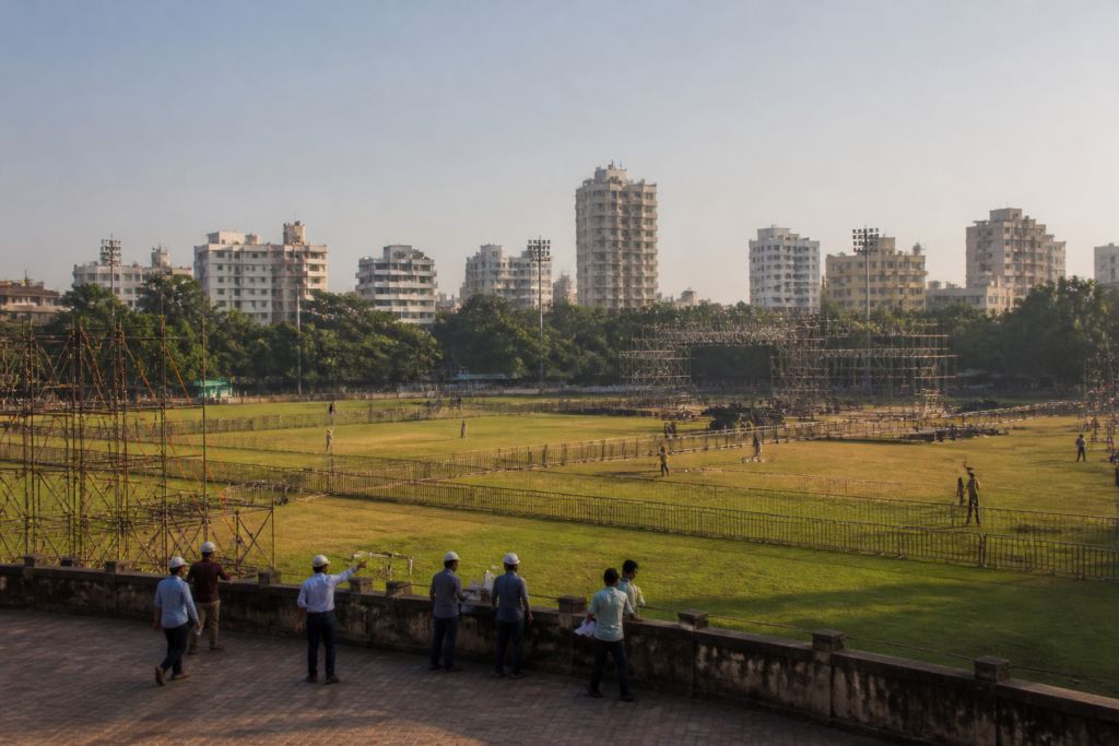 Shivaji Park in Mumbai, venue for the approved Shivaji Park Dussehra rally