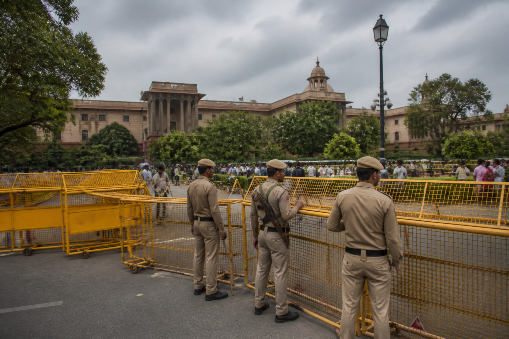 Jantar Mantar arrests linked to a Delhi protest and police security deployment