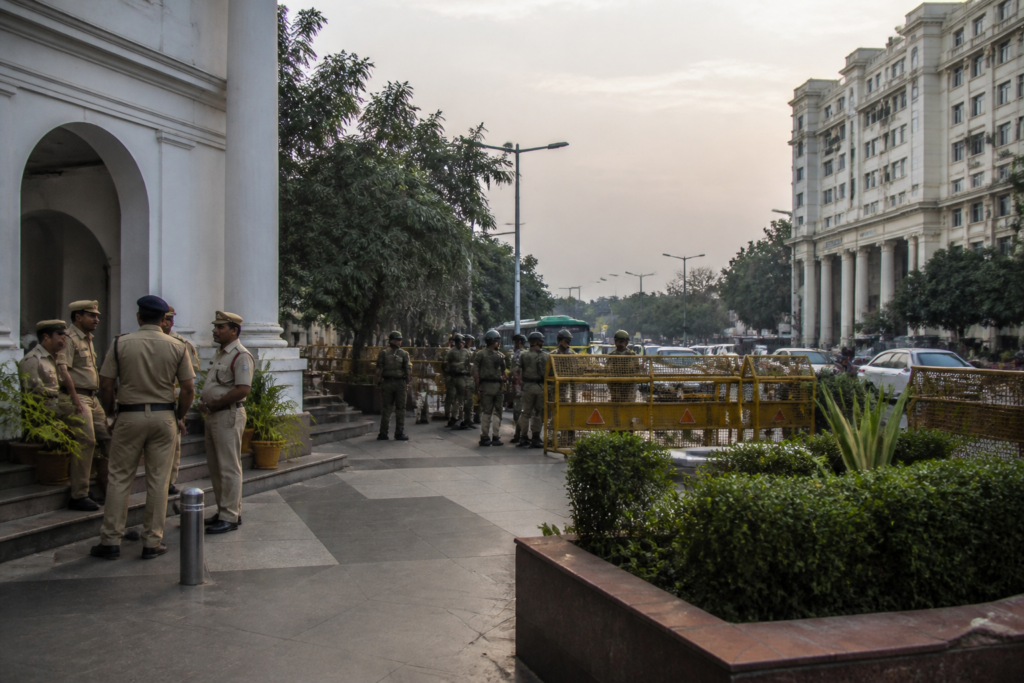 Delhi Police FIR linked to a protest-related complaint at Parliament Street police station