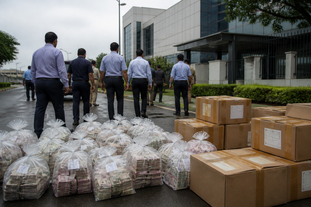 CBI bribery case Pune involving a defence PSU executive and cash seizure