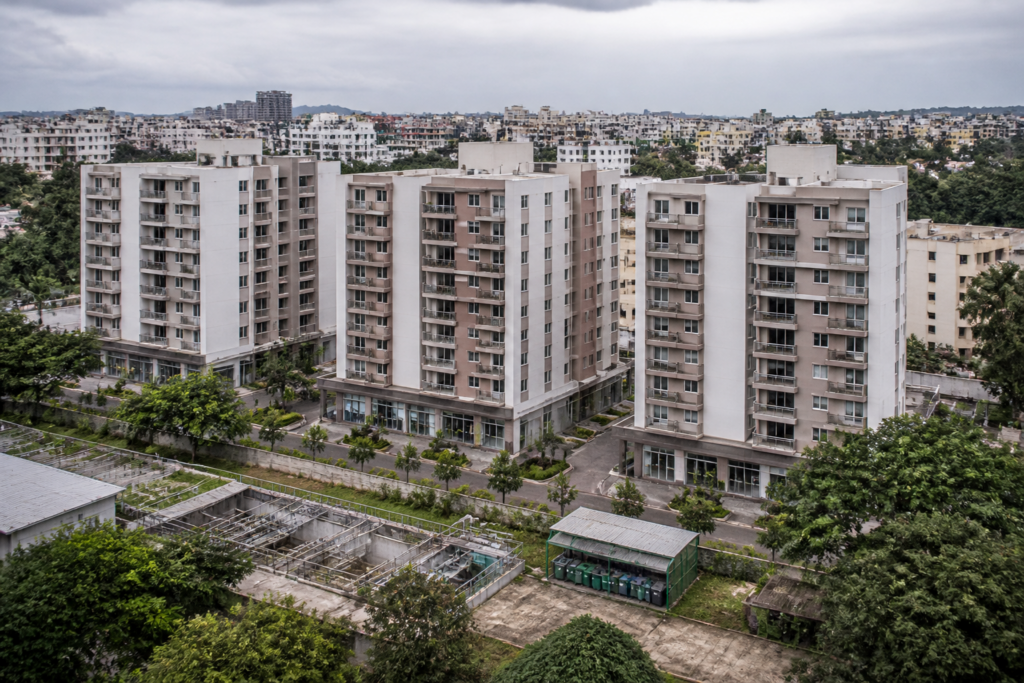Shubh Gateway project buildings in Viman Nagar, Pune, linked to an NGT environmental clearance case