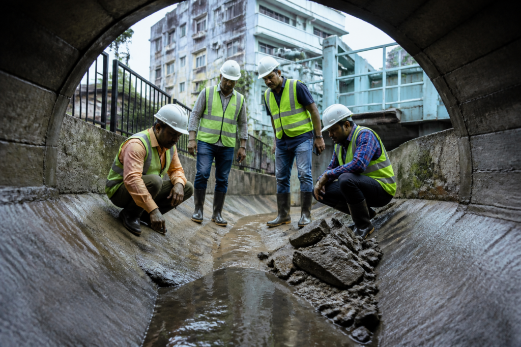 Ultadanga drainage restoration work in Kolkata’s underground stormwater network