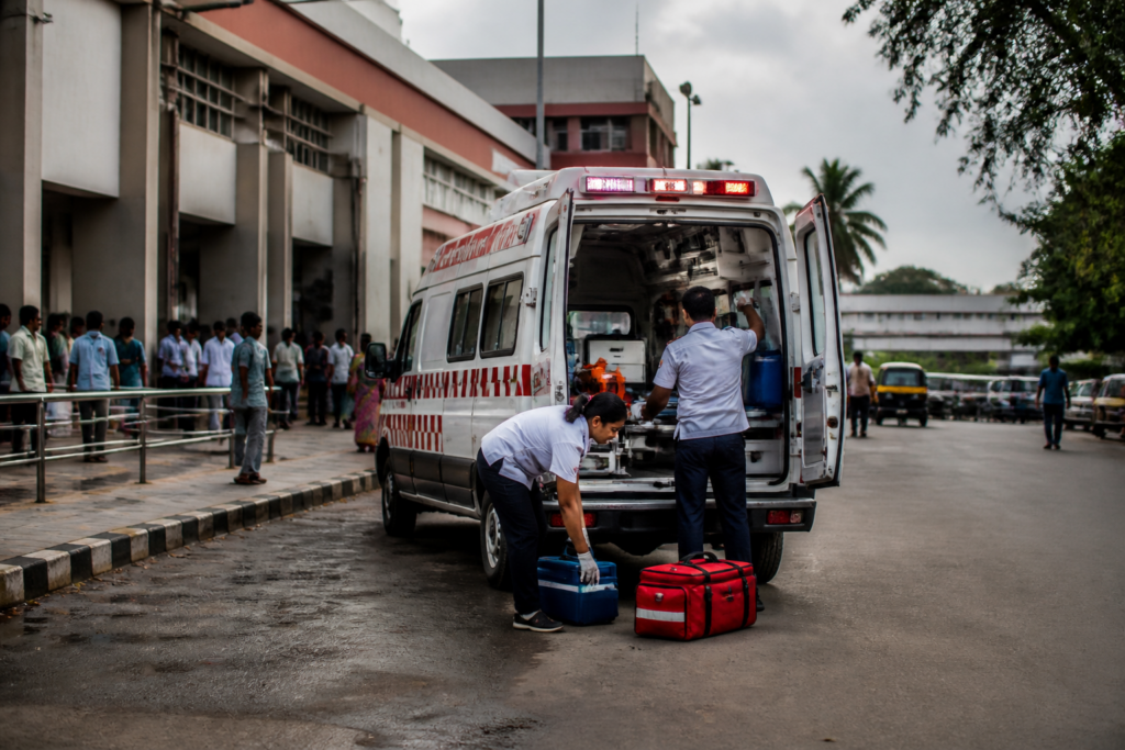 Karnataka 108 ambulance staff continuing emergency services after a proposed strike was withdrawn