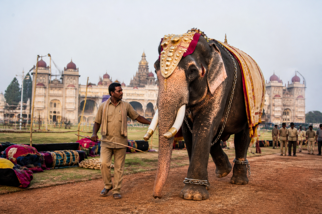 Prashantha elephant selected to carry the Ambari at Mysuru Dasara 2026