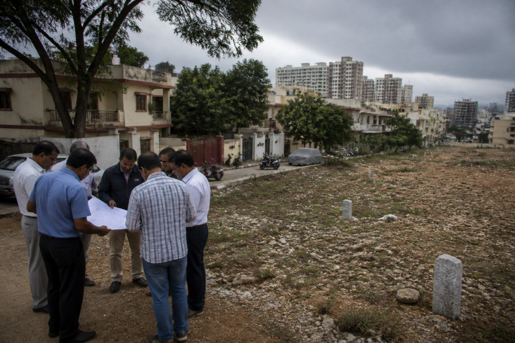 BDA property encroachment notice concept near a Bengaluru residential layout