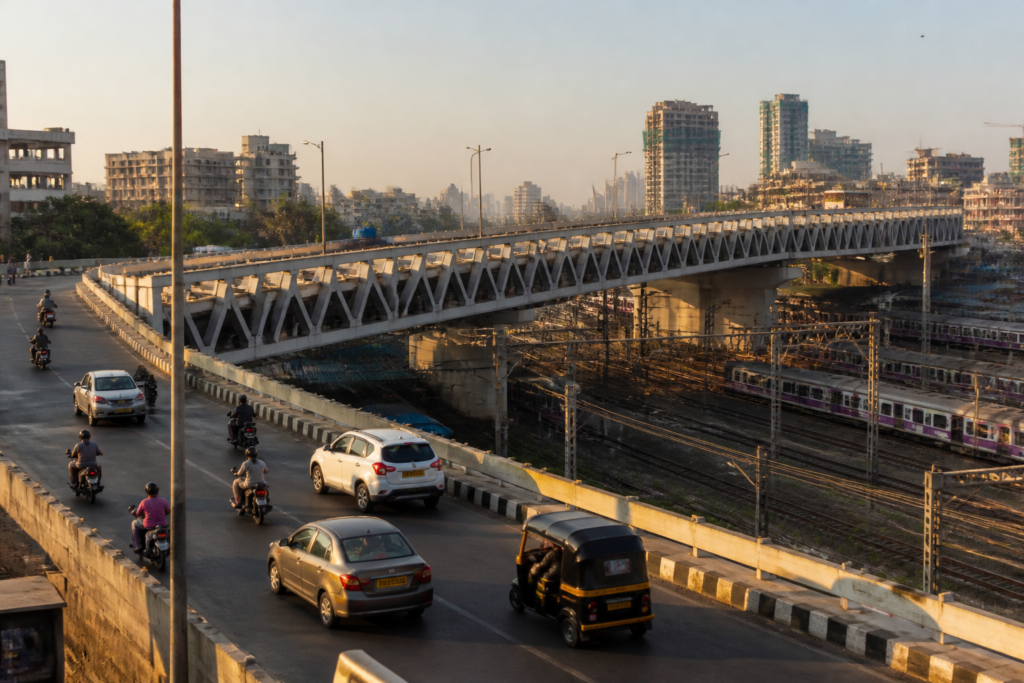 New Sion bridge over Mumbai railway tracks nearing reopening after reconstruction