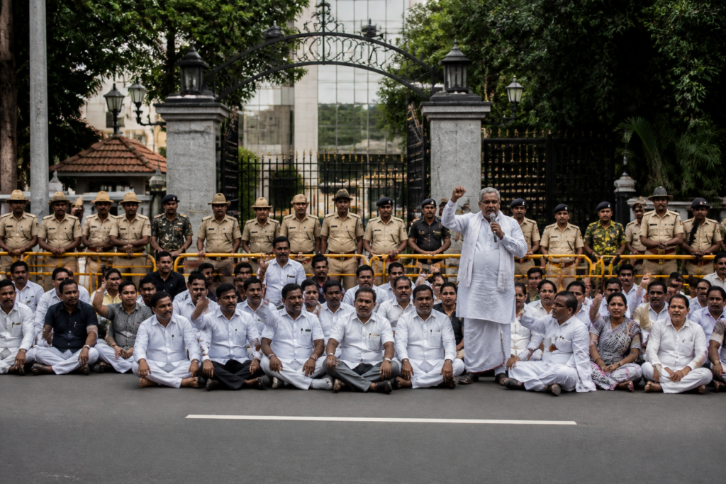 Bengaluru Police Commissioner’s office linked to a custody torture allegation and ministerial protest