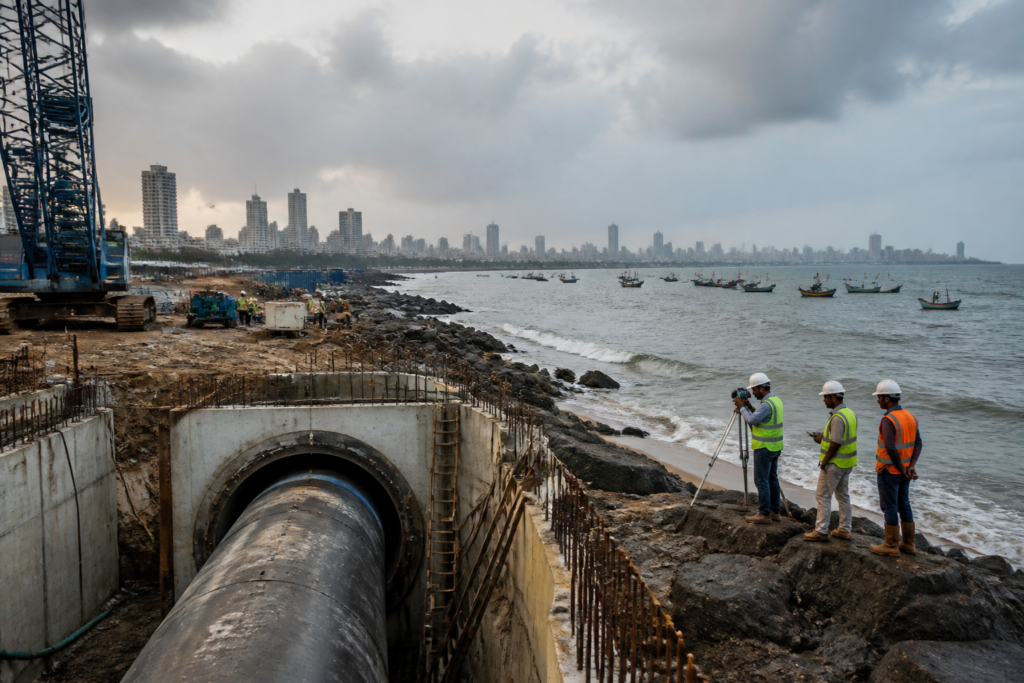 Manori desalination plant intake tunnel planned along Mumbai’s coastal waters