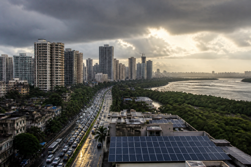Climate tipping points represented by a dense Indian city under a changing climate
