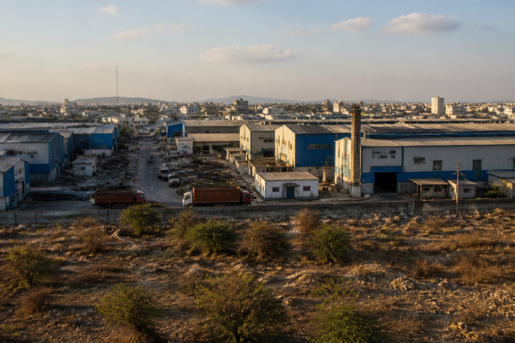 VKI industrial units in Jaipur near the disputed industrial and forestry land