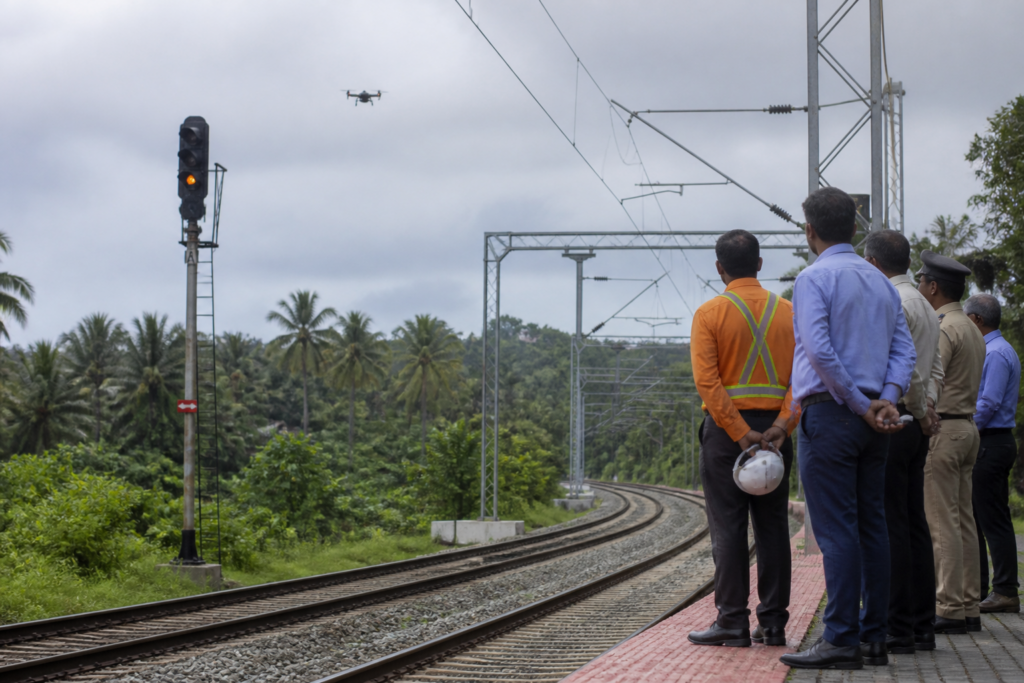 Railway drone operations restricted near tracks and stations in Kerala
