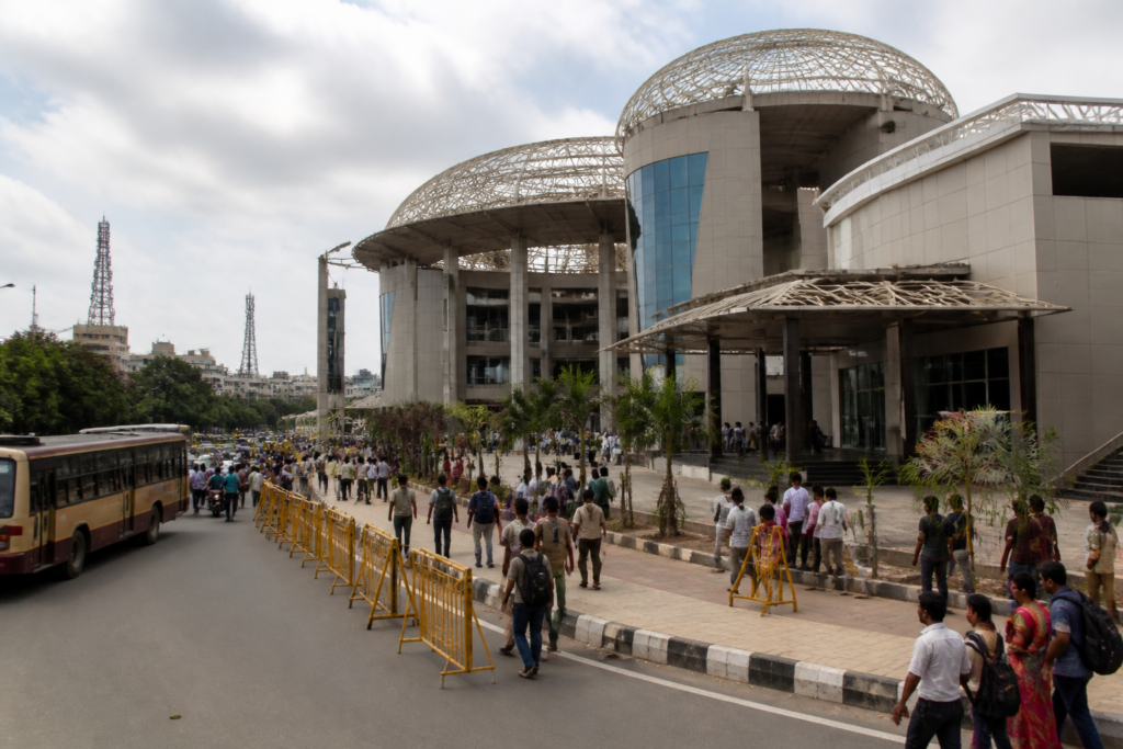 Periyar Arivulagam and Science Centre site near Gandhipuram in Coimbatore