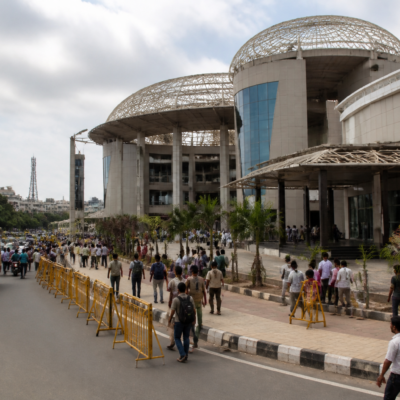 Periyar Arivulagam and Science Centre site near Gandhipuram in Coimbatore