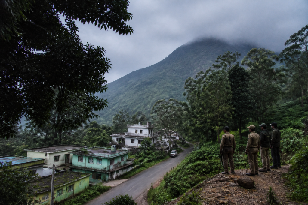 Valparai leopard habitat near Sholayar dam in the Anamalai Tiger Reserve