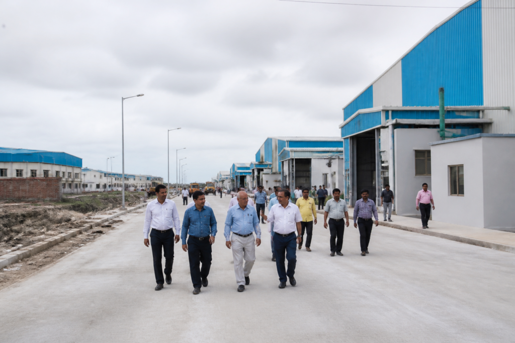 Muzaffarpur architecture university announcement and industrial cluster site in Bihar