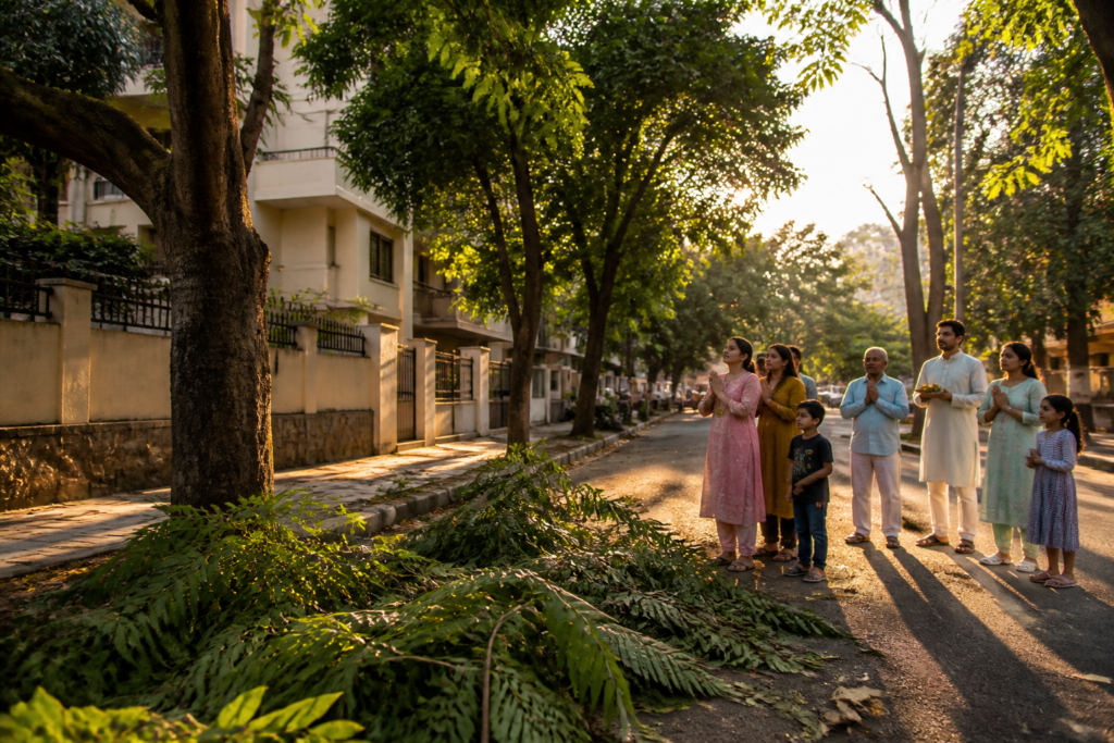 Pune tree cutting fine warning issued ahead of Dussehra celebrations