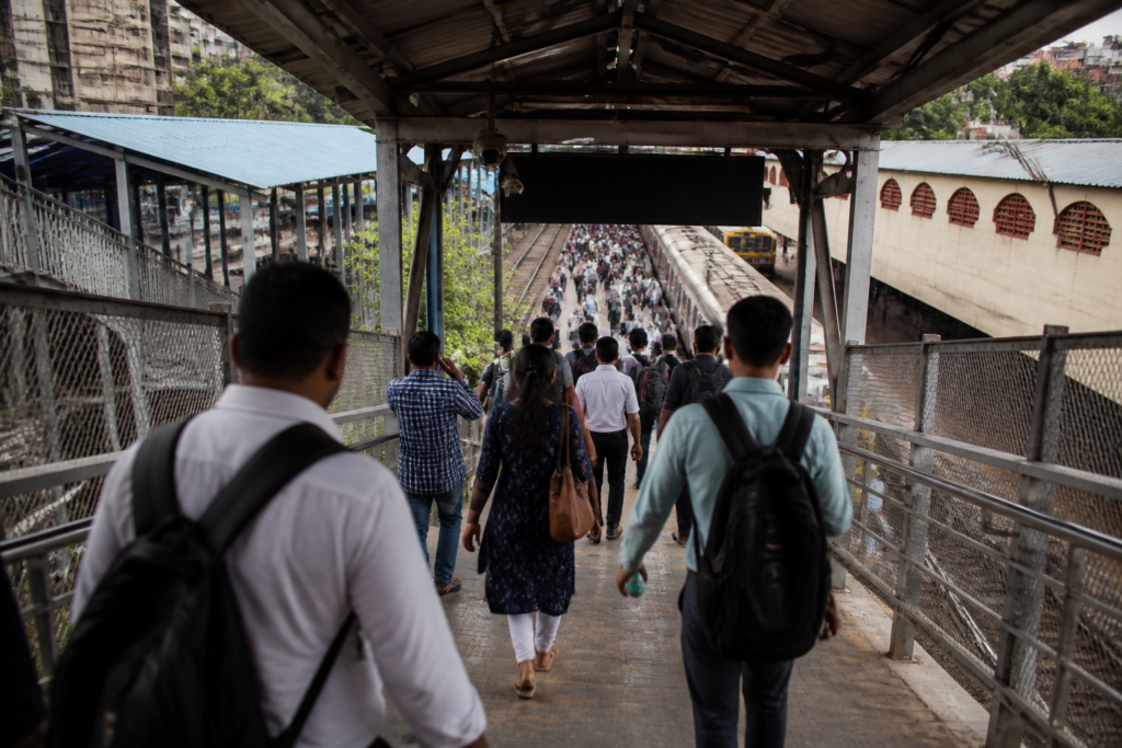 Masjid railway station foot overbridge linked to the harassment case investigated by Mumbai railway police
