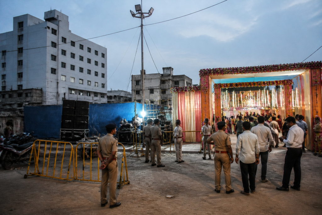 Veraval Garba event near a hospital under scrutiny over silent-zone noise rules