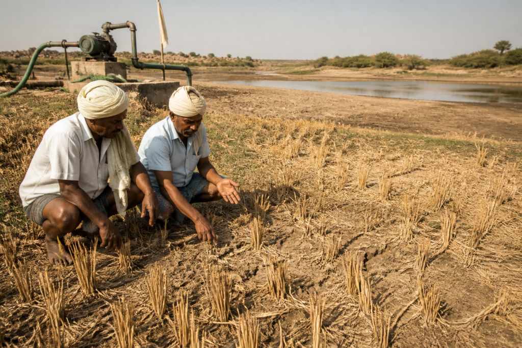 Telangana El Niño alert as farmers assess dry fields and irrigation water availability