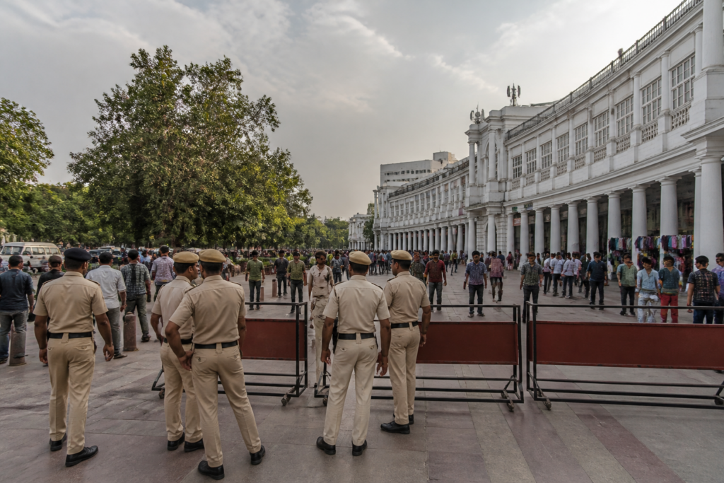 Delhi Police restrictions around the Tiranga March at Connaught Place and Central Park