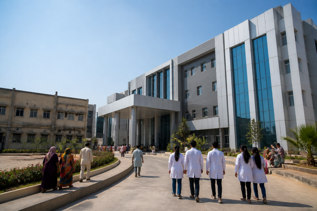 Gujarat PPP medical colleges linked to upgraded district government hospitals