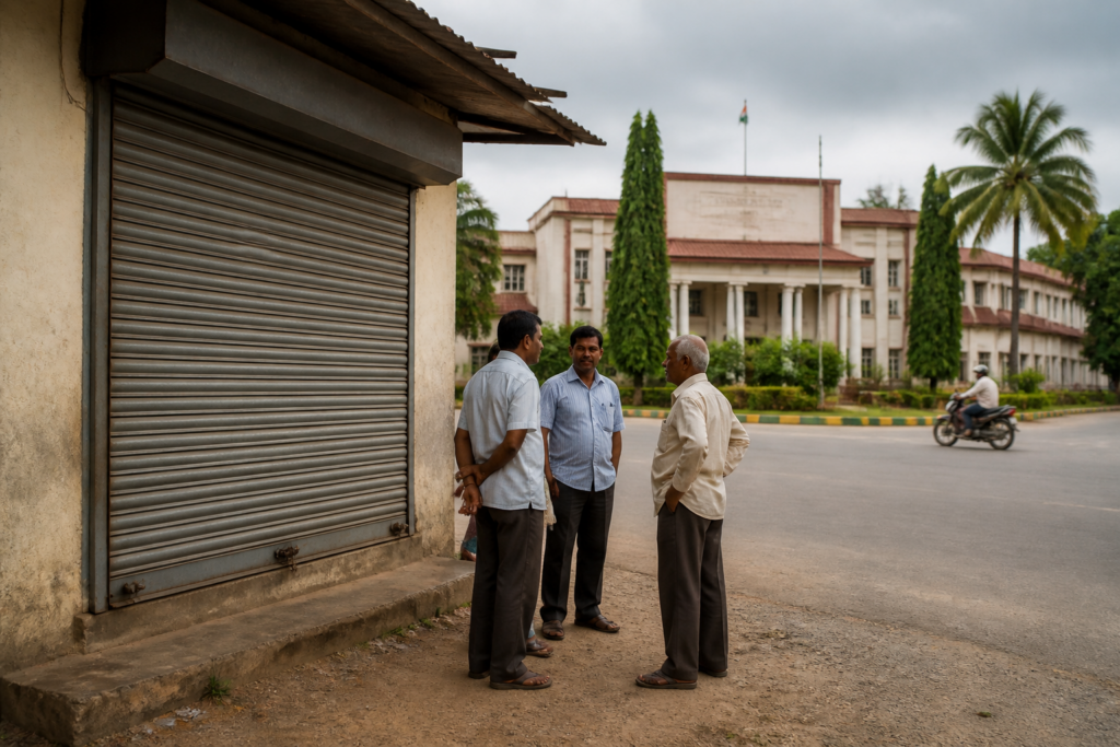 Hassan MLA FIR dispute linked to a municipal shop in Belur