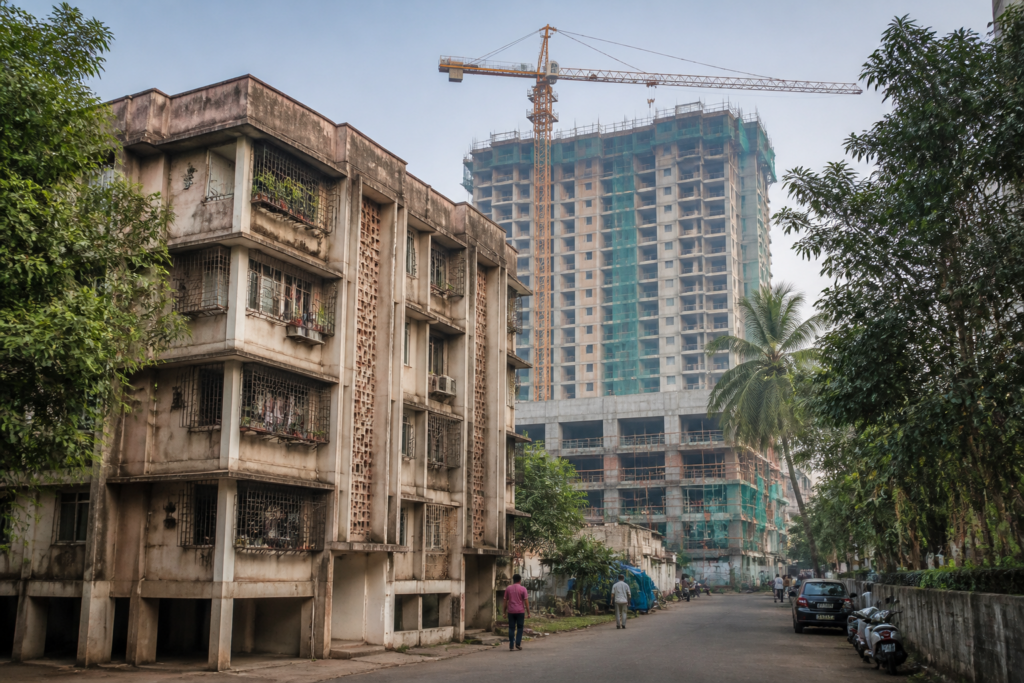 Redevelopment tax exemption ruling involving a Mumbai housing society and replacement flat