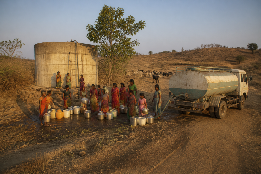Ambegaon water scarcity planning for drought-hit villages and water sources in Pune district