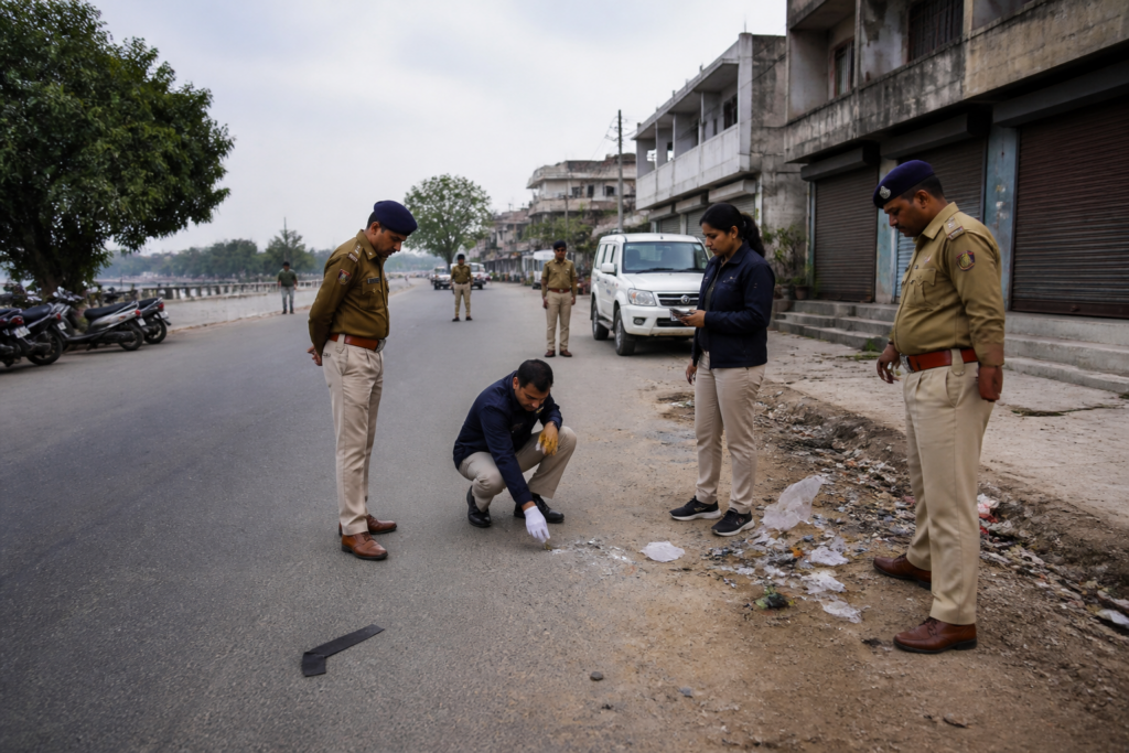 Ahmedabad police operation linked to an alleged theft gang and eight solved cases