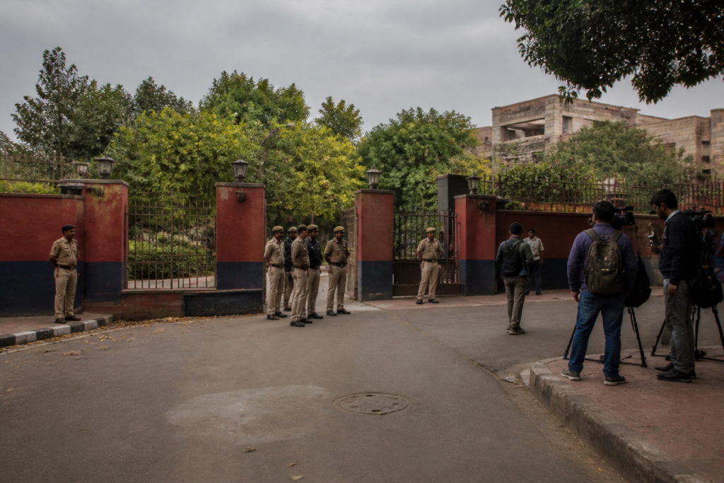 JNU sexual harassment case linked to a police investigation at a Delhi police station