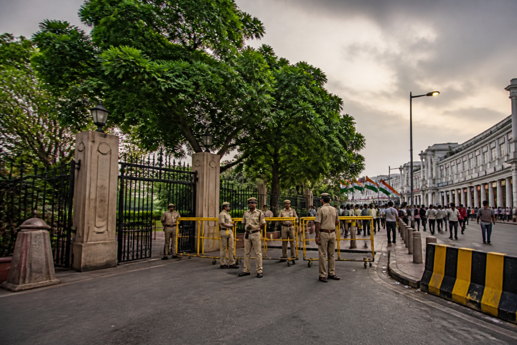 Delhi Tiranga march restrictions near Connaught Place and Central Park