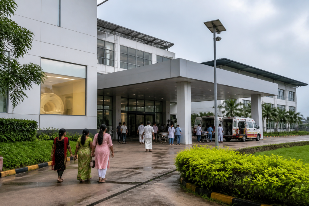 South Goa District Hospital where new MRI and cardiology services will be commissioned