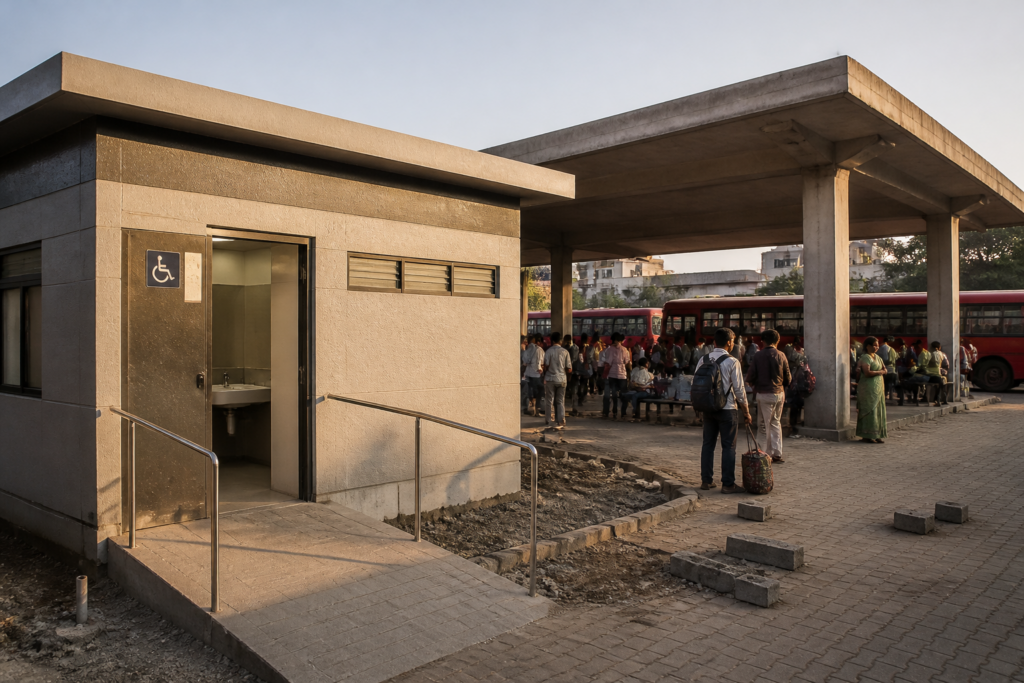 Maharashtra transgender toilets planned at an ST bus stand