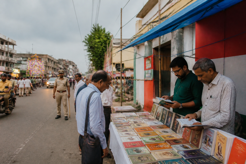 Calcutta High Court order allowing a CPM book stall near Jessore Road in Bongaon