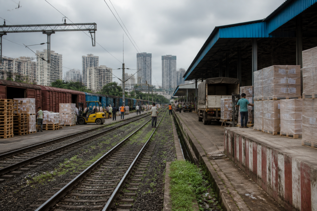 Mulund cargo terminal proposal linked to Central Railway freight infrastructure in Mumbai