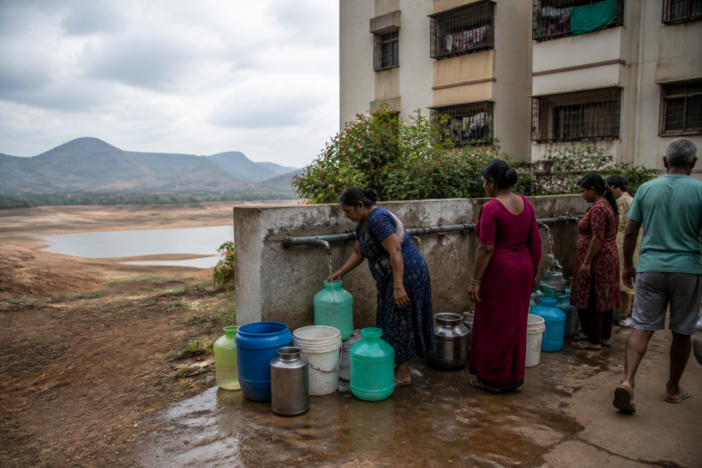 Pune water cut amid low Khadakwasla dam storage and urban water scarcity