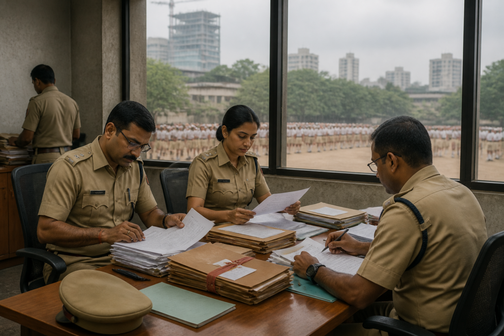 Pune police recruitment case involving alleged fake sports certificates and police appointments
