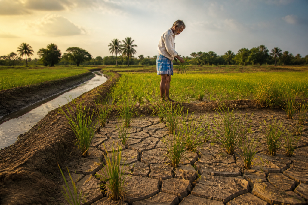 Karnataka rice prices rise as drought-stressed paddy fields face water shortages
